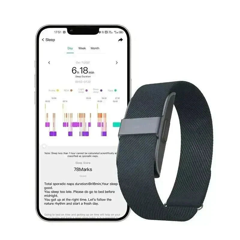 PulseMate スマートヘルストラッカー 24時間心拍数・血圧モニタリング付き