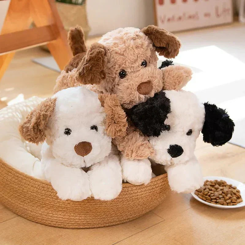 CuddlePup plüss kutyapárna gyerekeknek, nem mérgező, kényelmes alváshoz