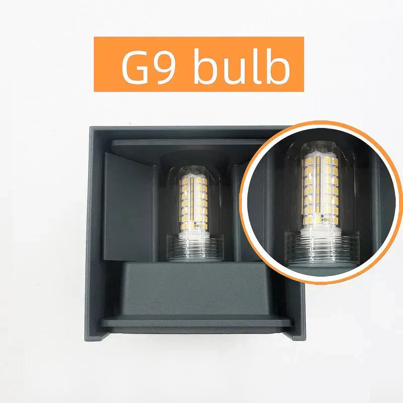 LumaGuard LED fali lámpa IP65 alumínium vízálló beltéri és kültéri használatra