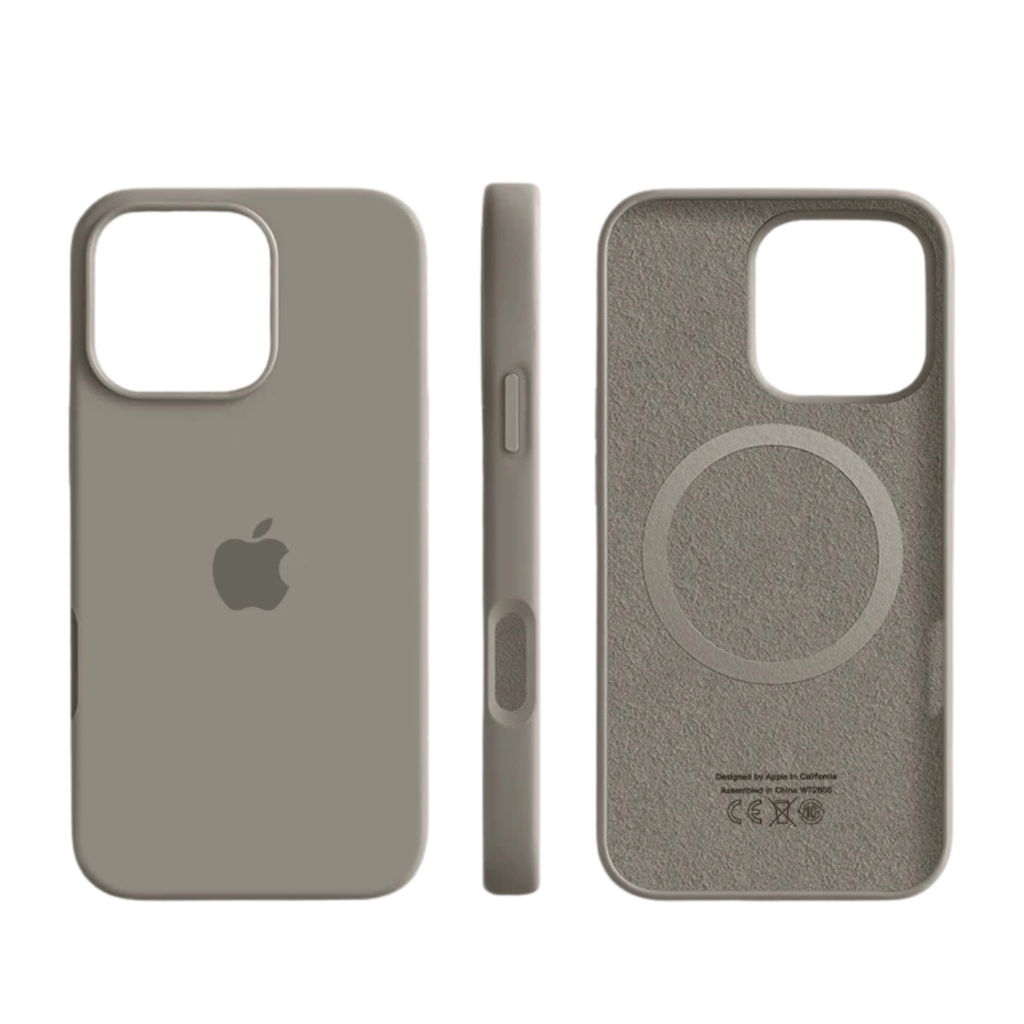 AuraGuard silikonfodral för iPhone med MagSafe och mjuk känsla