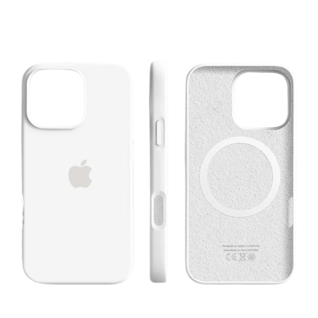 AuraGuard silikonfodral för iPhone med MagSafe och mjuk känsla