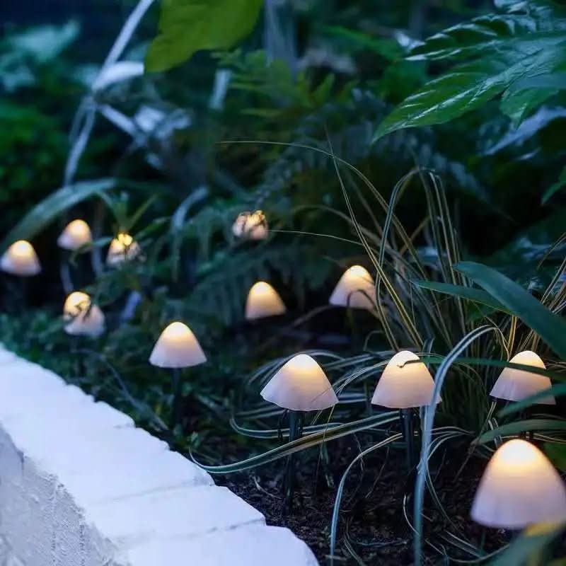 Aurora Glow gomba napelemes LED lámpák varázslatos kerthez