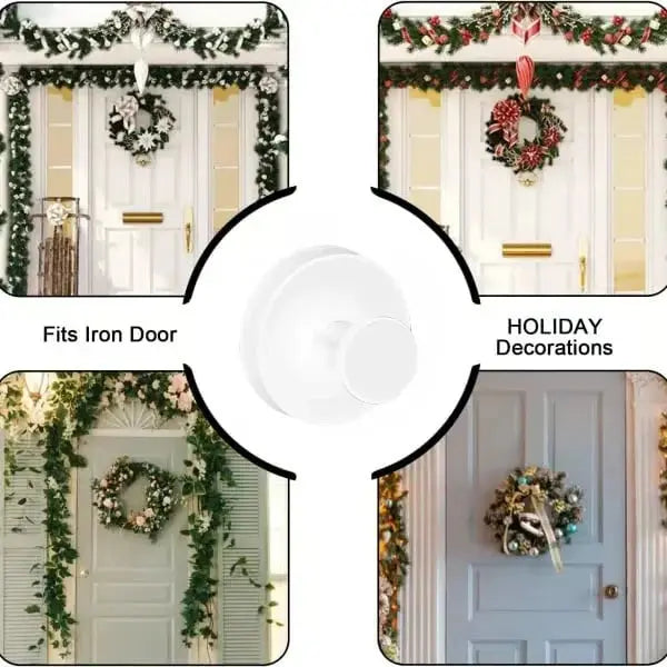 AeroGrip 5Kg Suction Cup Hooks For Heavy Duty Weatherproof Hanging, Damage-Proof