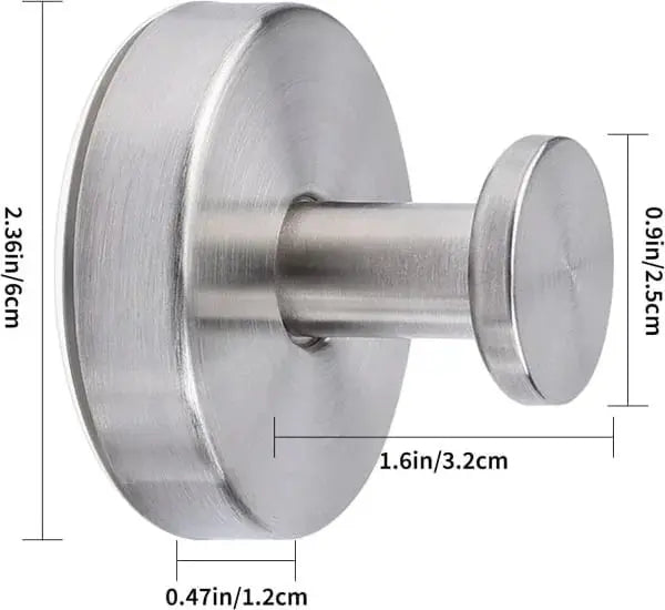 AeroGrip 5Kg tapadókorongos kampók nehéz teherhez, időjárásálló, sérülésmentes akasztáshoz