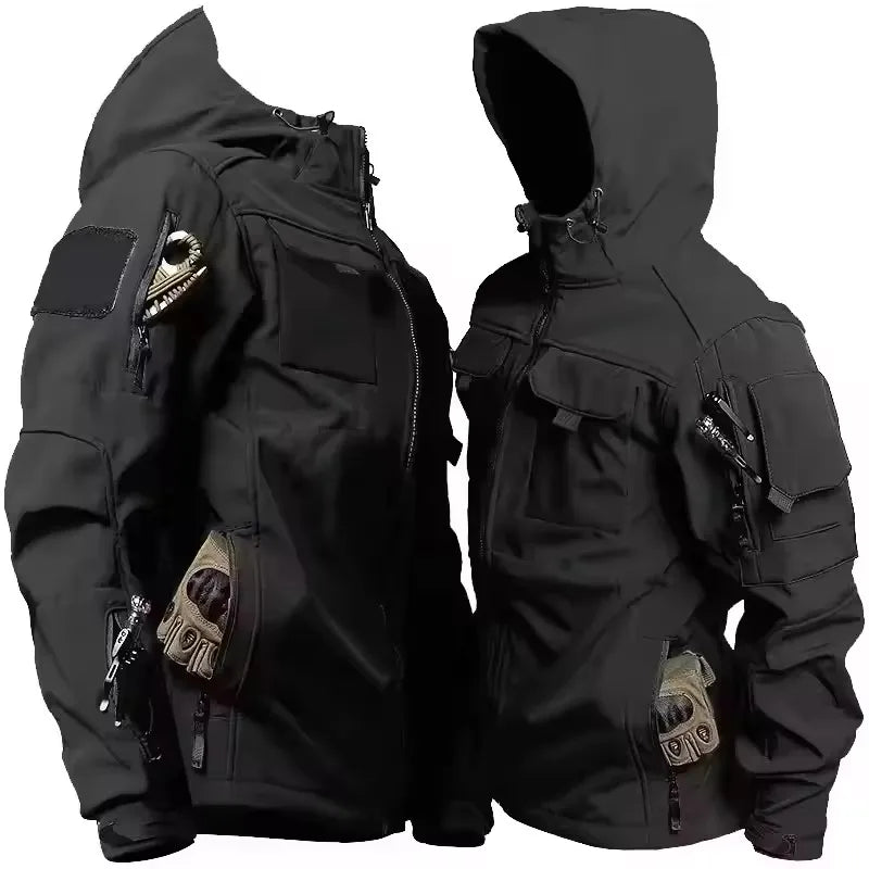 VigilGuard タクティカル 防水 防風ジャケット アウトドアアドベンチャー用
