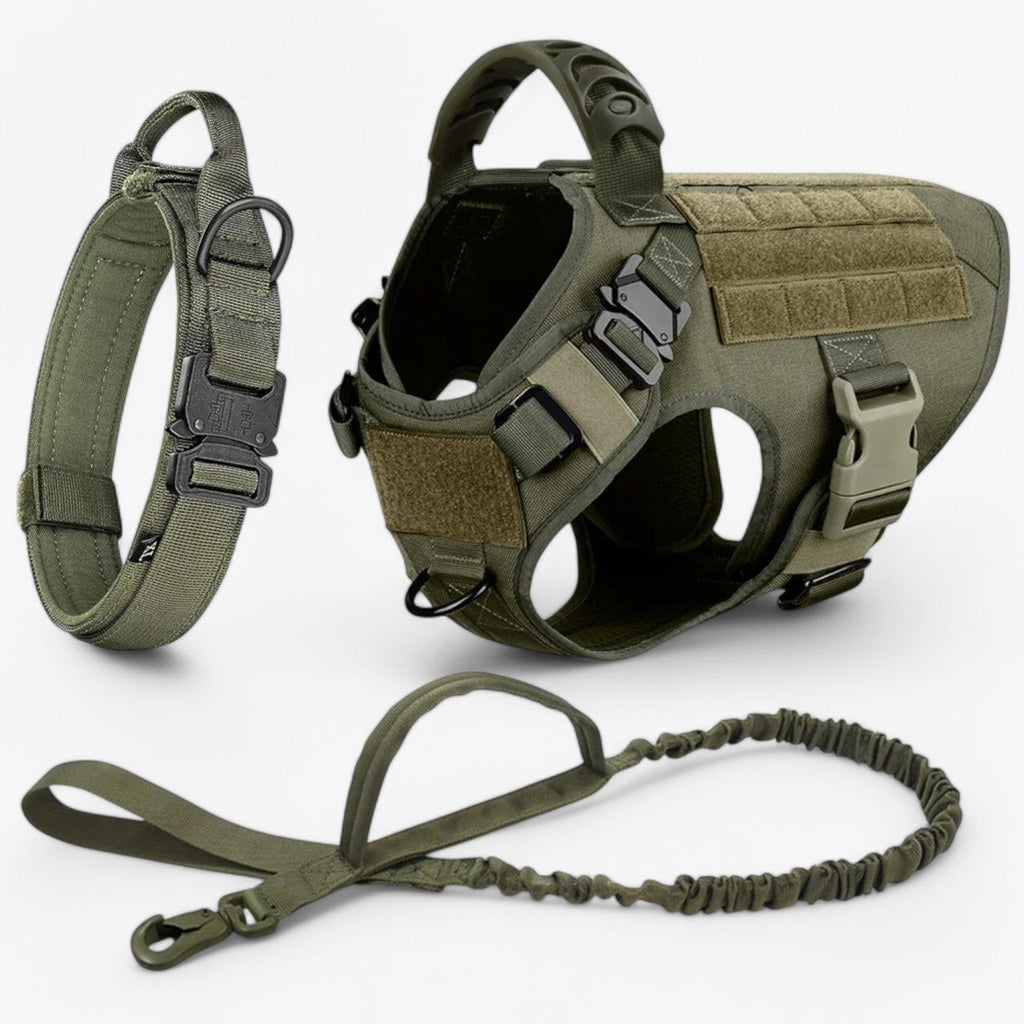 クイックリリースシステム付きタクティカルトレーニングベスト用タフな戦術犬用ハーネス