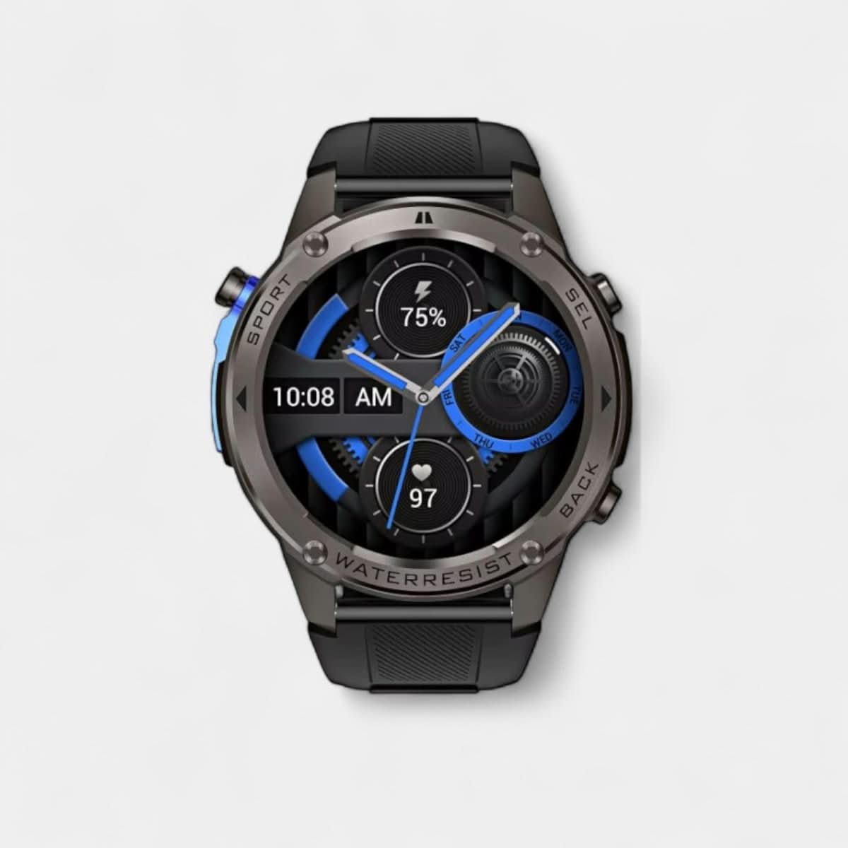 TrailNova X GPS・コンパス・健康モニタリング搭載アウトドアスマートウォッチ