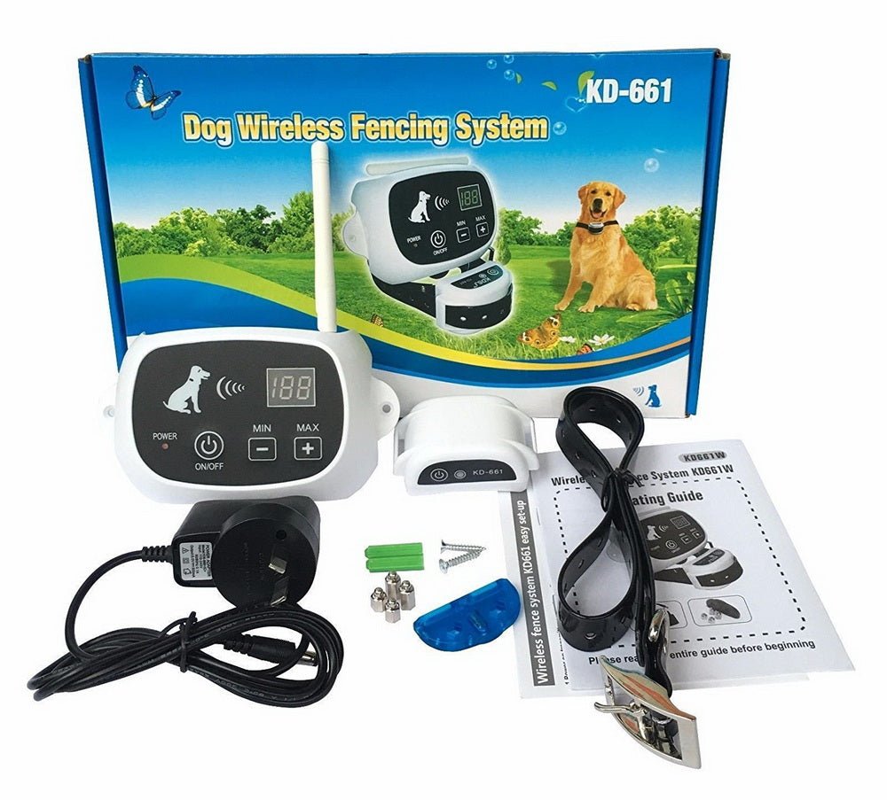 NovaPaw ワイヤレスドッグフェンス エネルギッシュな犬のためのやさしい安全トレーニングモード付き