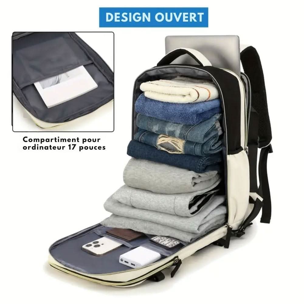 CityFlex Pack sokoldalú utazó hátizsák laptoprekesszel és cipőrekesszel