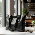 Genuine Leather Shoulder Bag With Vintage Charm And Smooth Finish