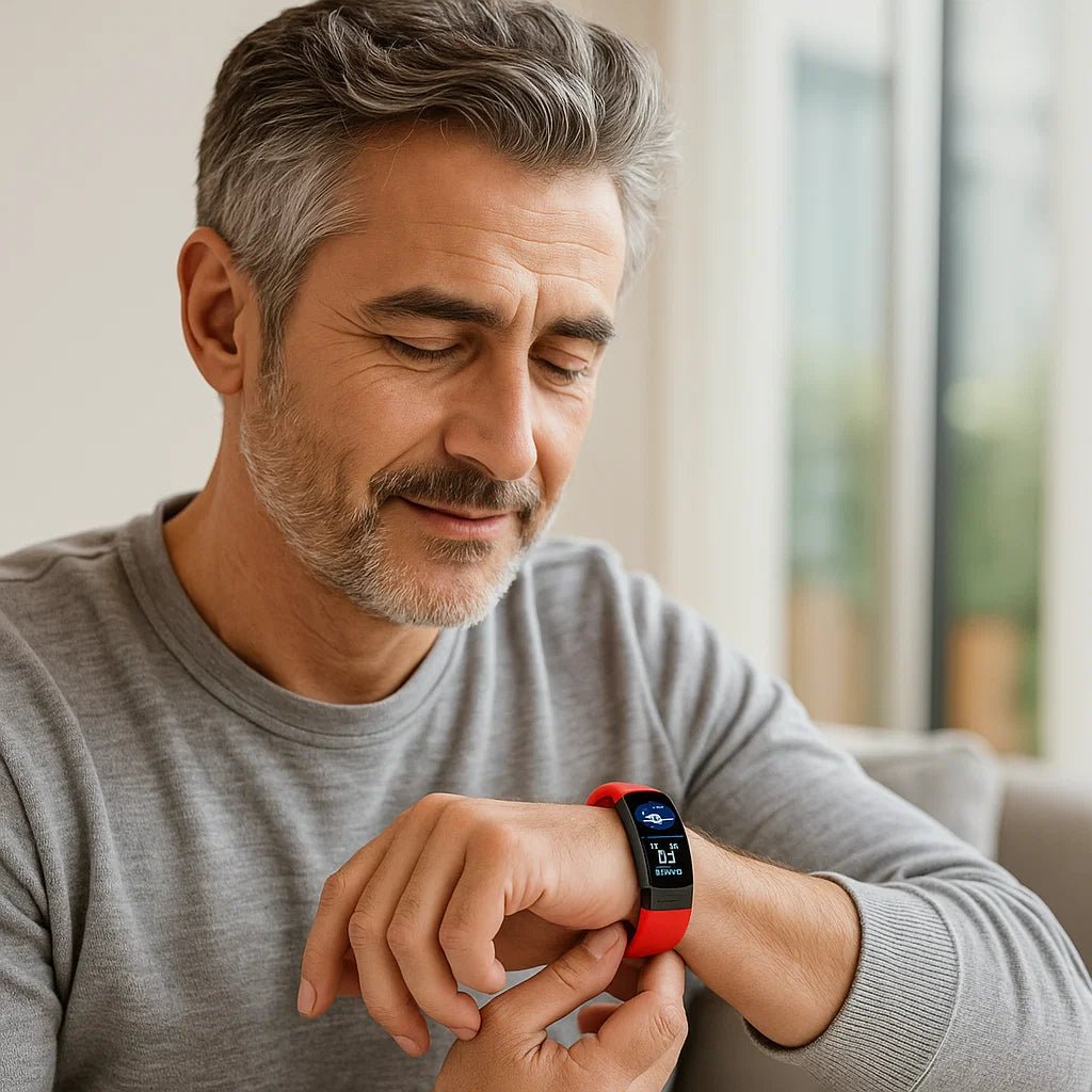 PulseGuard スマートウォッチ 心電図・血圧・睡眠モニタリング機能付き