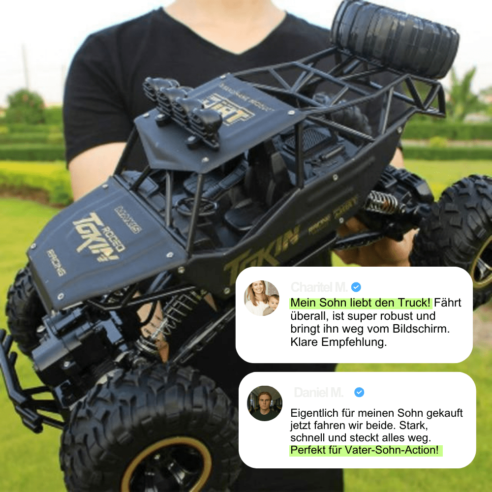 RidgeRover X4 RC モンスタートラック オフロード愛好家向け 4x4 耐久性抜群