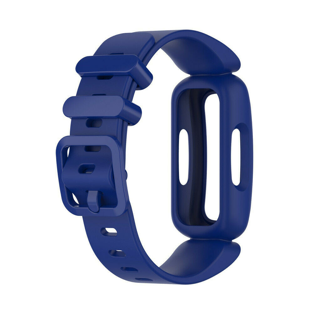 Sötétkék szilikon szíj Fitbit Ace 3 aktivitáskövetőhöz