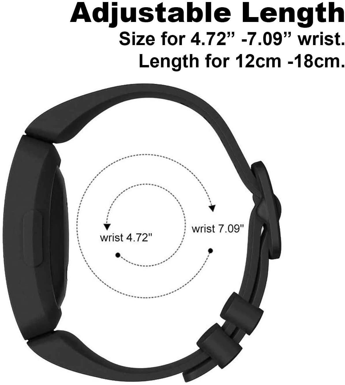 Fitbit Ace 3 fekete szilikon szíj cserepánt