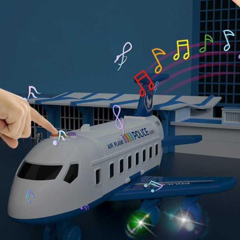 オーロラ 飛行機と車両セット 無毒性 ABS ASTM EN71準拠