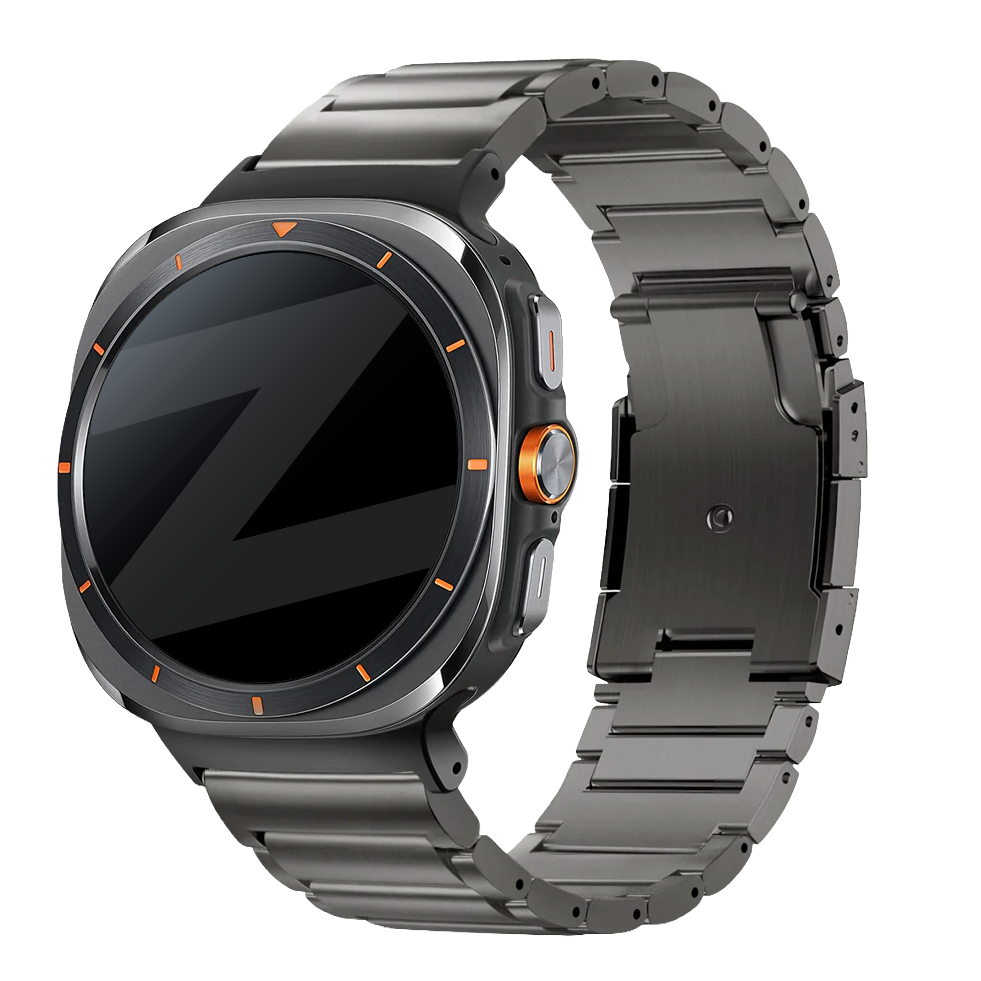 Bandz Samsung Galaxy Watch Ultra titán szíj klasszikus grafit