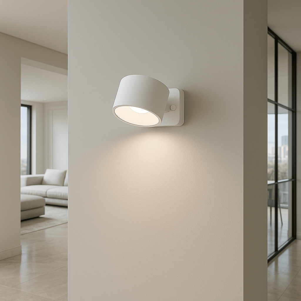LumaPulse Wireless 360-Degree Rotating LED Lamp for Flexible Lighting