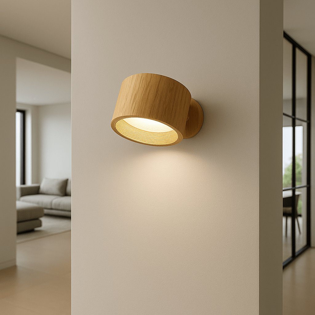 LumaPulse Wireless 360-Degree Rotating LED Lamp for Flexible Lighting