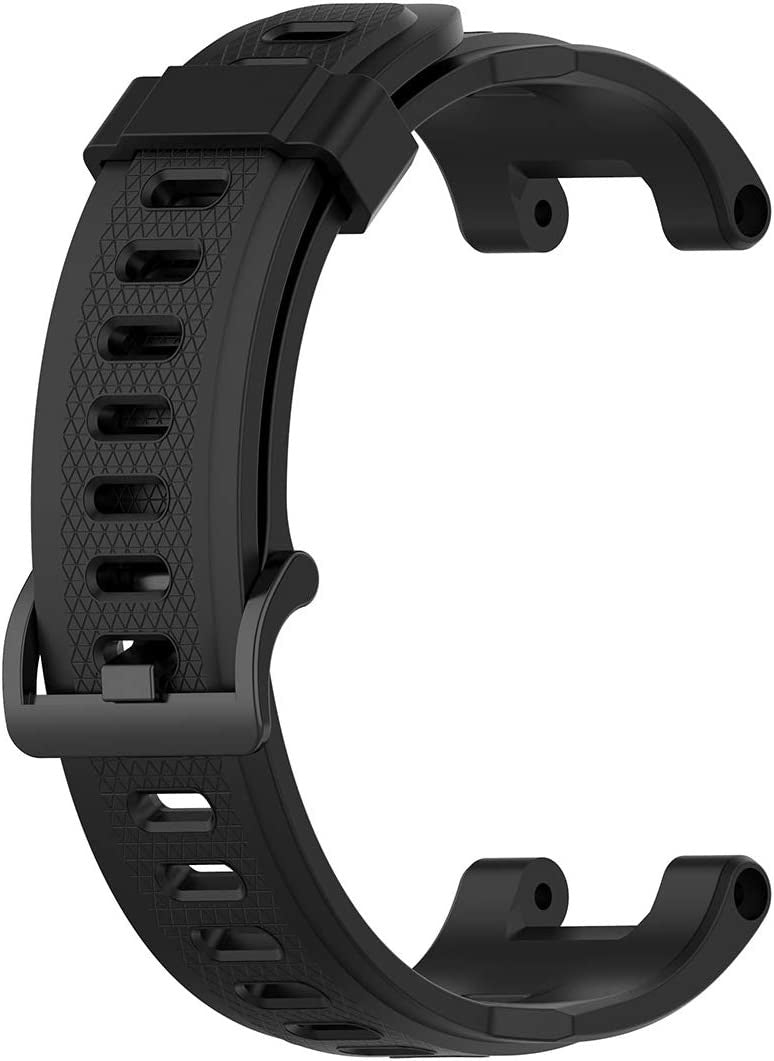 Amazfit T-Rex Pro szilikon szíj fekete okosórához