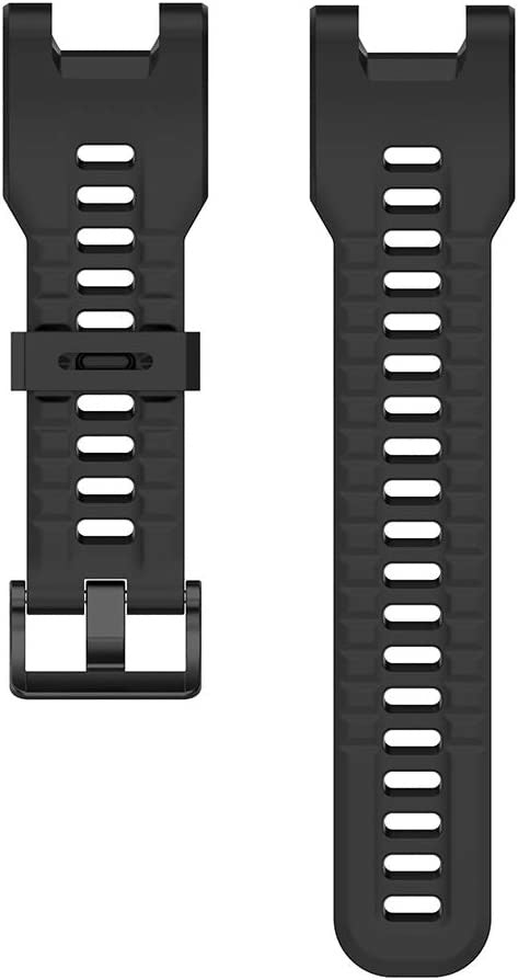 Amazfit T-Rex Pro szilikon szíj fekete okosórához