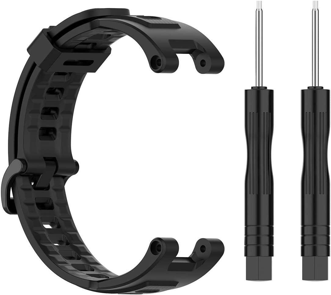 Amazfit T-Rex Pro szilikon szíj fekete okosórához
