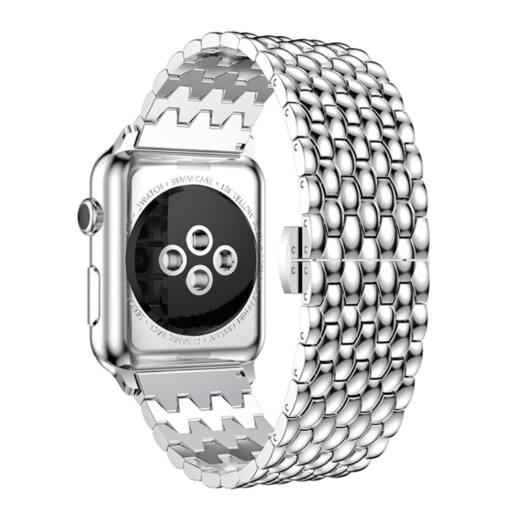 Apple Watch acél sárkány szíj ezüstös kivitelhez