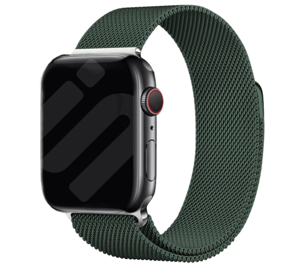 Apple Watch milánói szíj sötétzöld színváltozathoz