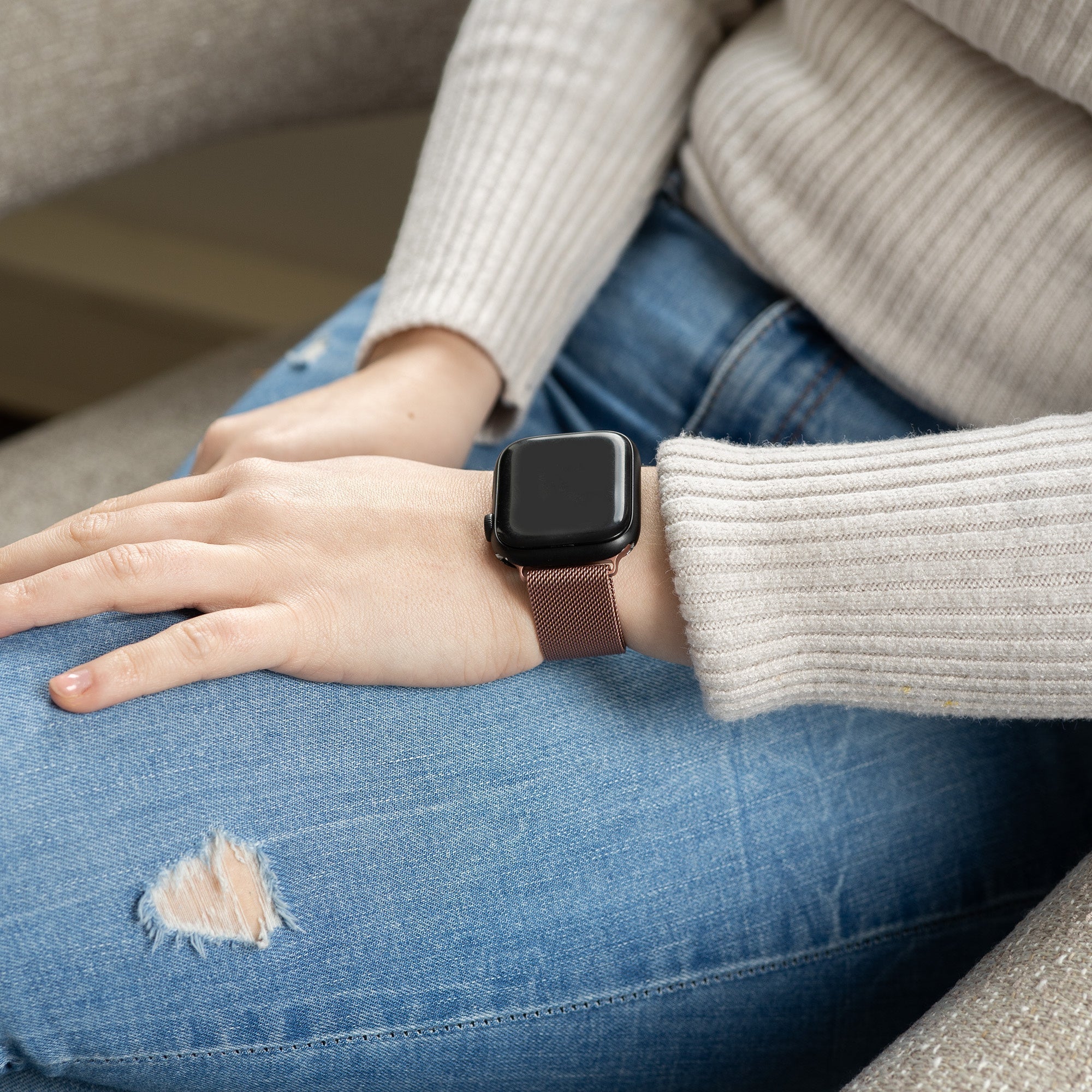 Apple Watch milánói szíj rózsaszín Apple Watch kiegészítőkhöz