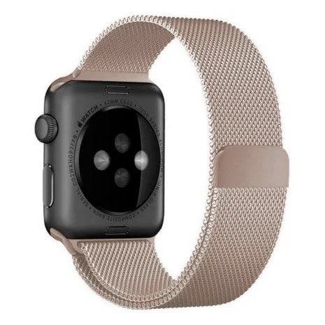 アップルウォッチ ミラネーゼストラップ スターライト仕上げ（アップルウォッチ用）