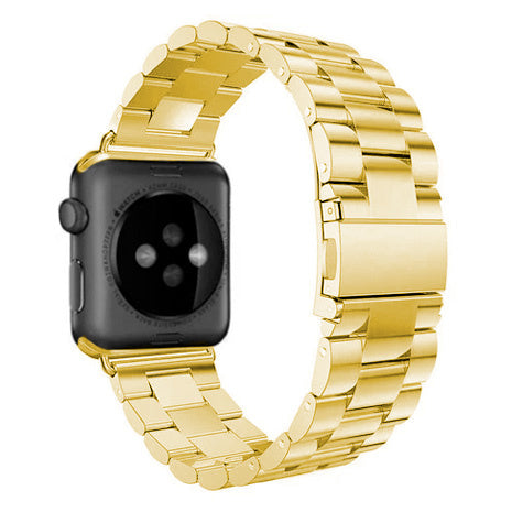 Apple Watch arany acél szíj klasszikus megjelenéssel és prémium minőséggel