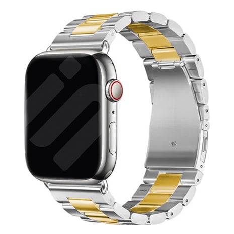 Apple Watch acél szíj ezüst és arany színben Apple Watch-hoz