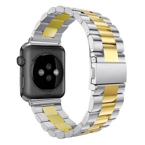 Apple Watch acél szíj ezüst és arany színben Apple Watch-hoz