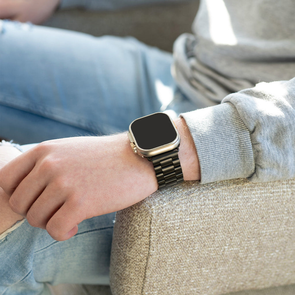 Apple Watch fekete rozsdamentes acél szíj Apple Watch-hoz