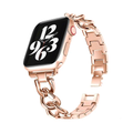 Apple Watch rozéarany rozsdamentes acél láncszíj