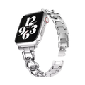 Apple Watch acél láncszíj ezüst színben Apple Watch-hoz
