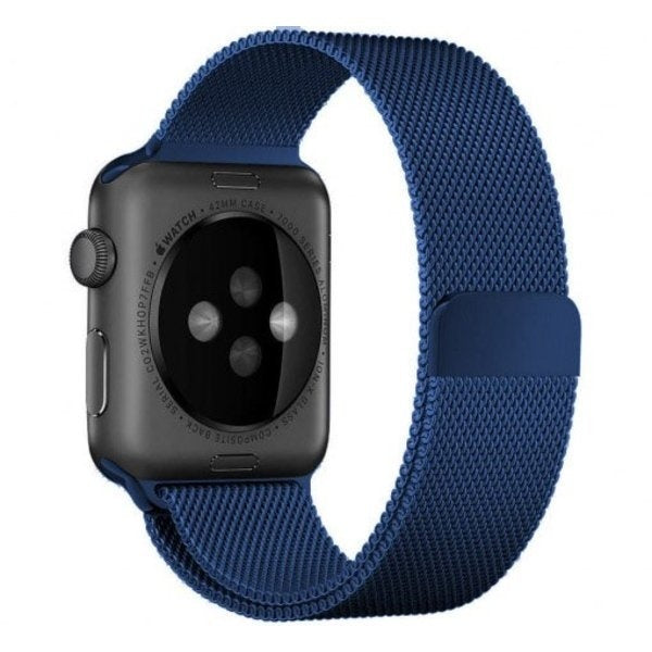 Kék Apple Watch milánói szíj Apple Watch kiegészítőhöz