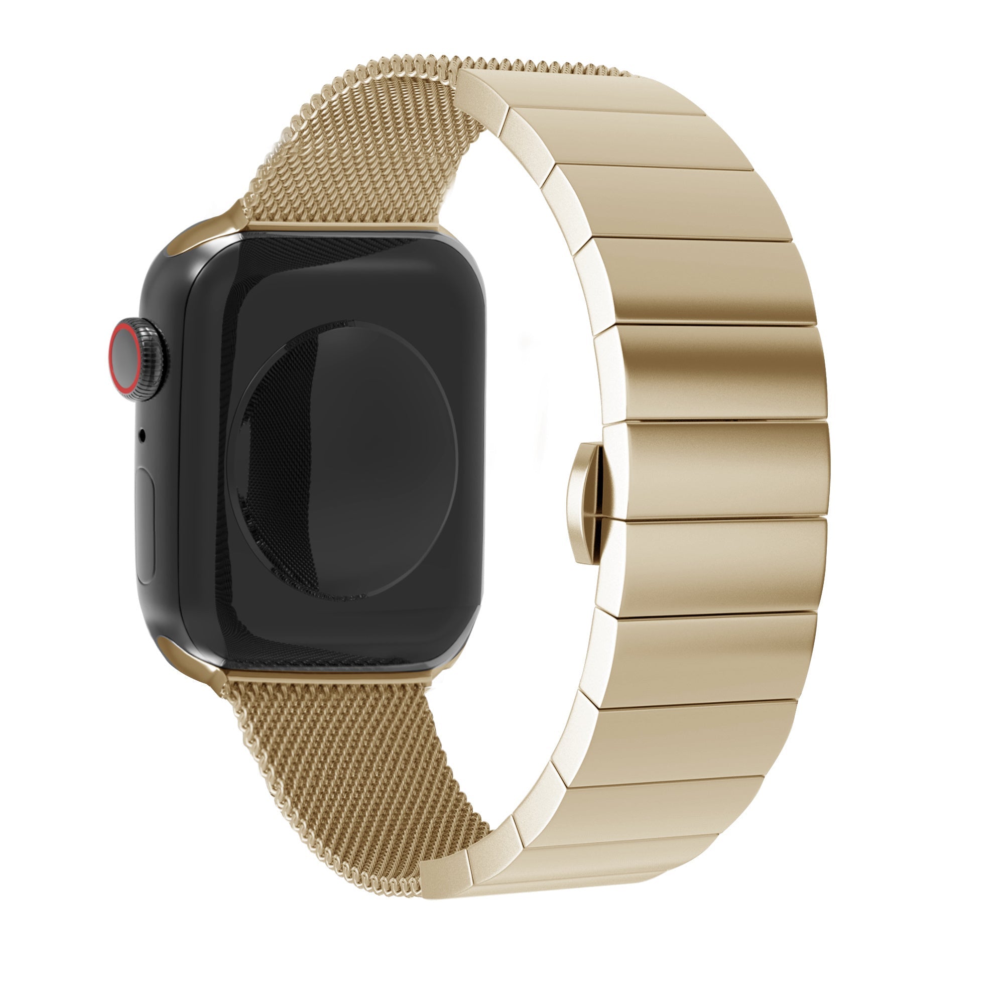 Apple Watch arany rozsdamentes acél milánói szíj prémium