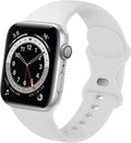 Apple Watch Classic szilikon szíj fehér pánt csere