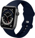 Apple Watch Classic szilikon szíj sötétkék színben