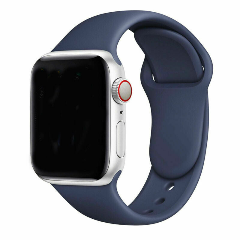 Apple Watch szilikon szíj kék Apple Watch óraszíjhoz