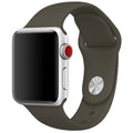Apple Watch szilikon szíj katonai zöld Apple Watch-hoz