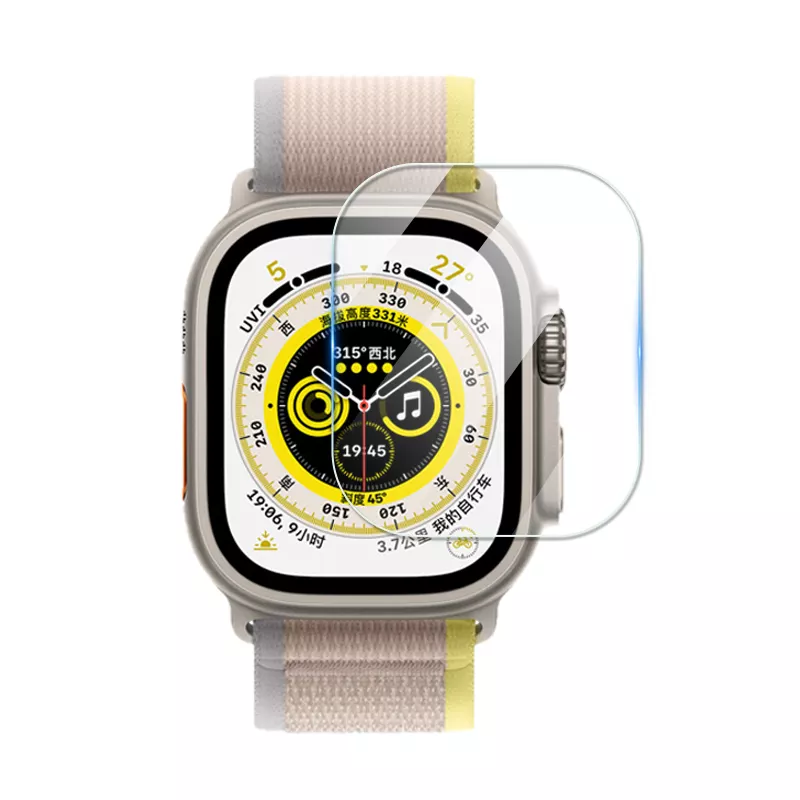 Apple Watch Ultra üveg képernyővédő 49 mm-es kijelzőhöz