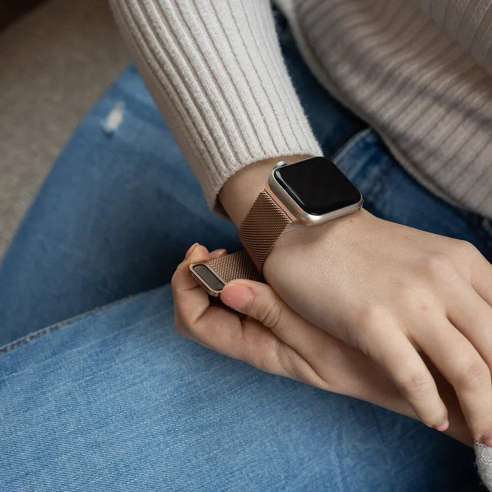 Apple Watch Milanese Strap Rosé Color Edition For Apple Watch