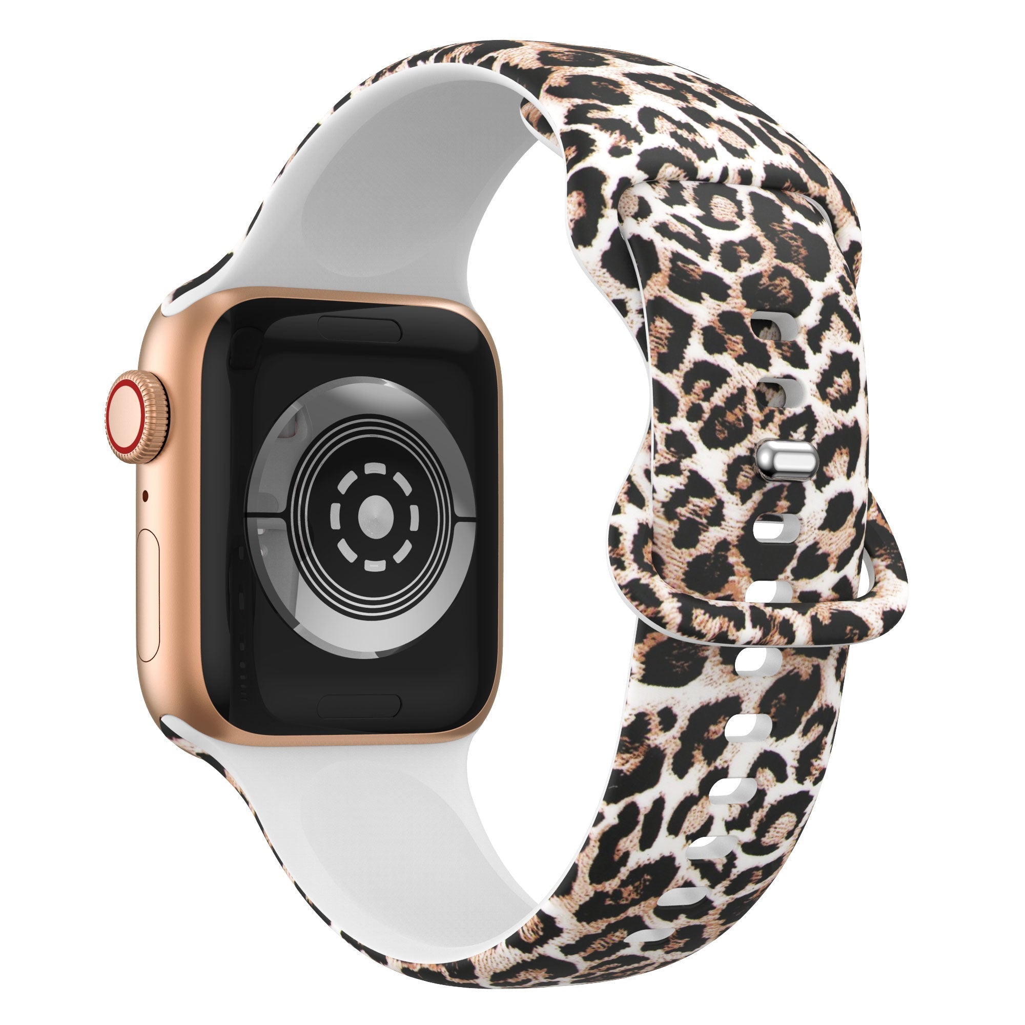 Lucky Leopard Apple Watch szíj Apple Watch felhasználók számára