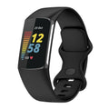 Fitbit Charge 6 fekete szilikon szíj cserepánt