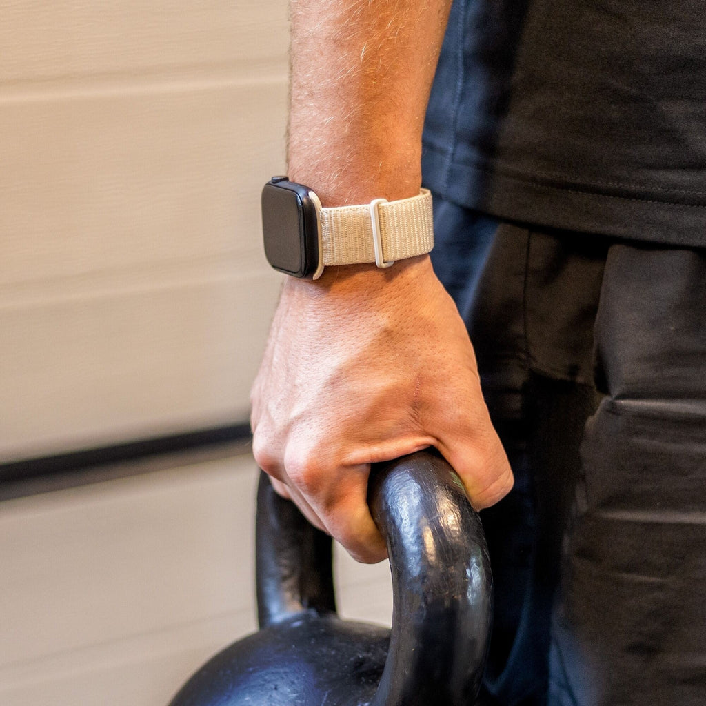 Apple Watch nylon szíj, csillagfény színű változat