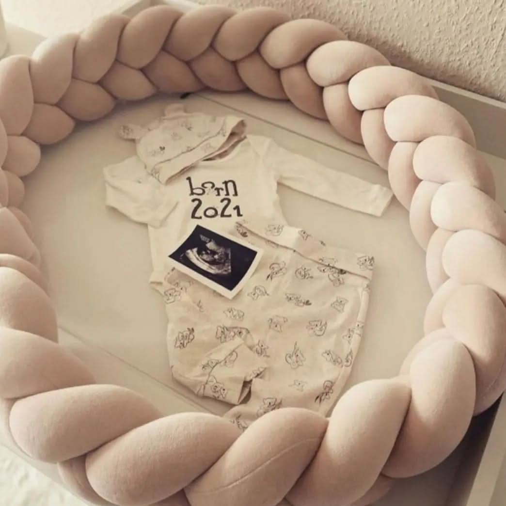 NestGlow Woven Baby Pillow For Safe Sleep And Restful Development For Babies