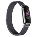 Fekete milánói szíj Fitbit Inspire 3 hordható kiegészítőhöz