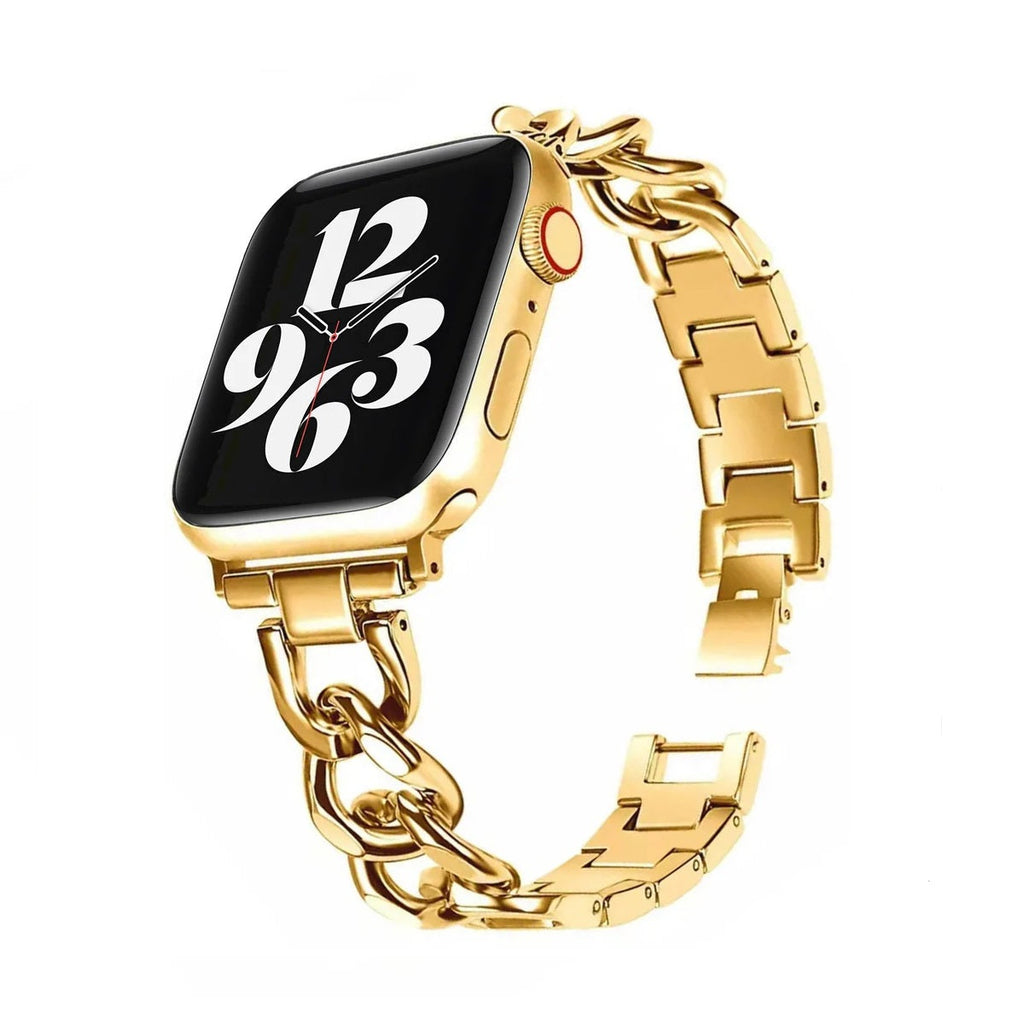 Apple Watch arany acéllánc szíj Apple Watch-hoz