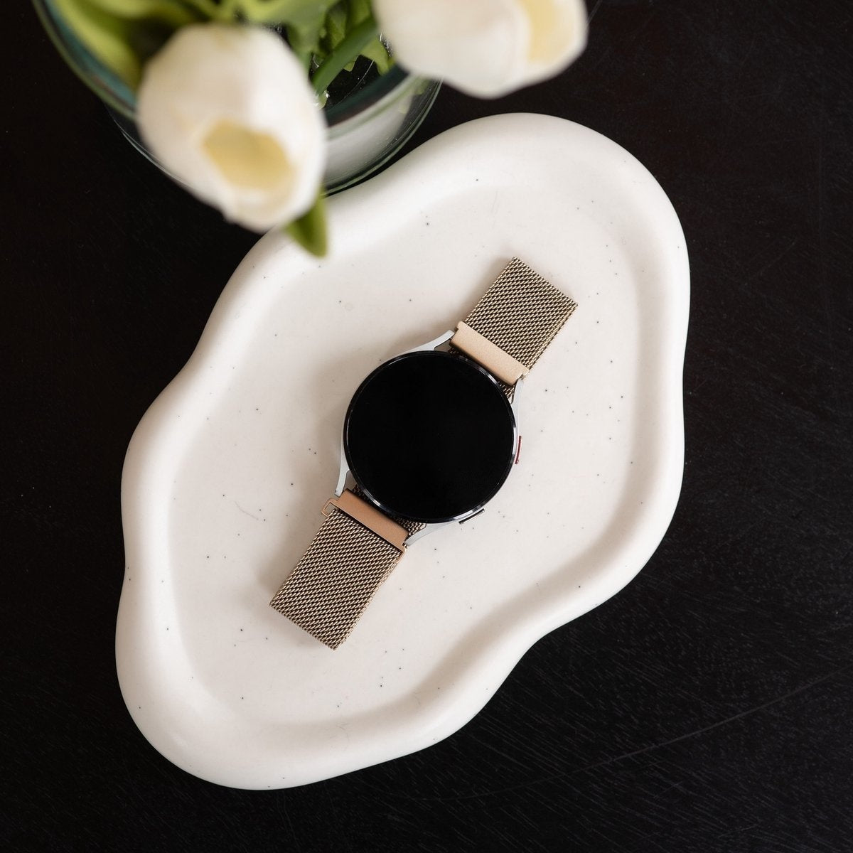 Champagne milánói szíj Huawei Watch GT 3 42 mm-hez